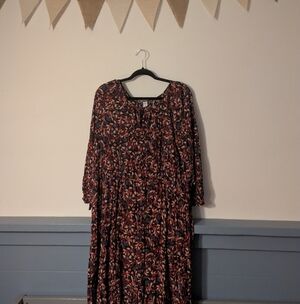 Old Navy Multicolor Floral Blouse